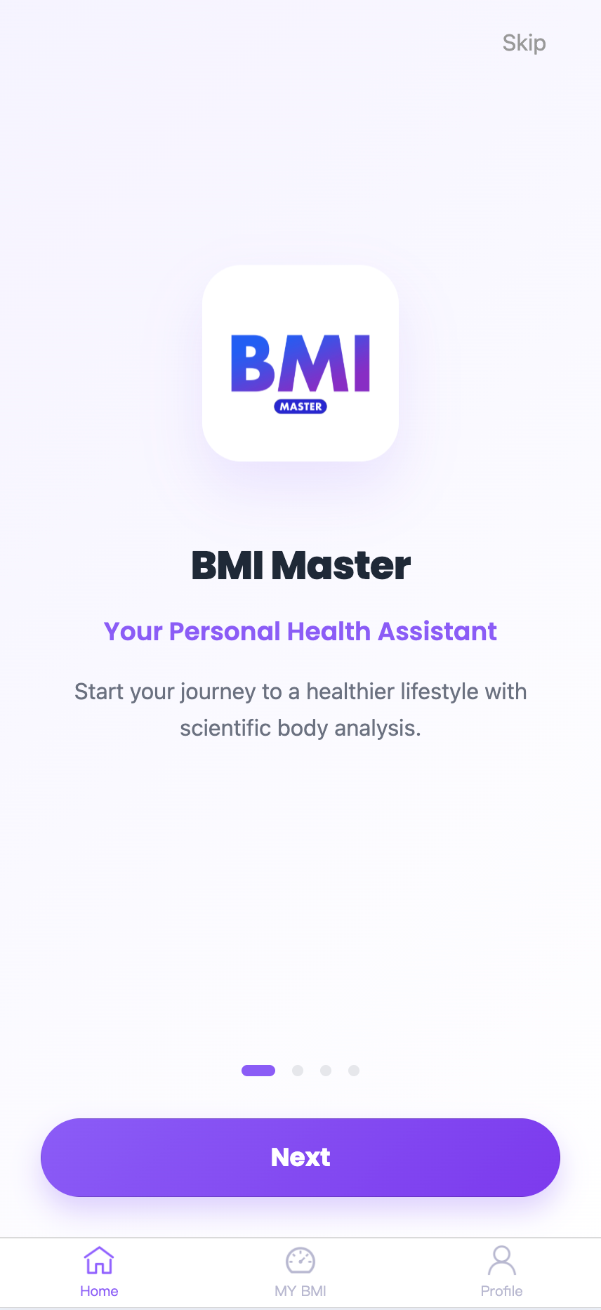 BMI Master Screenshot 1