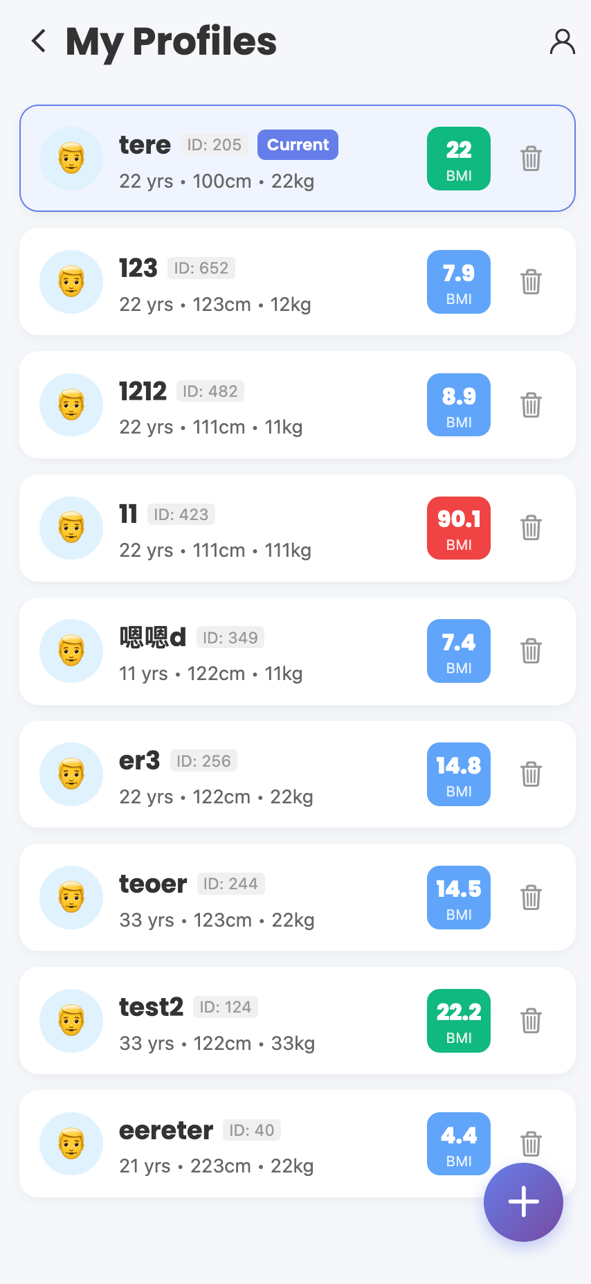 BMI Master Screenshot 3